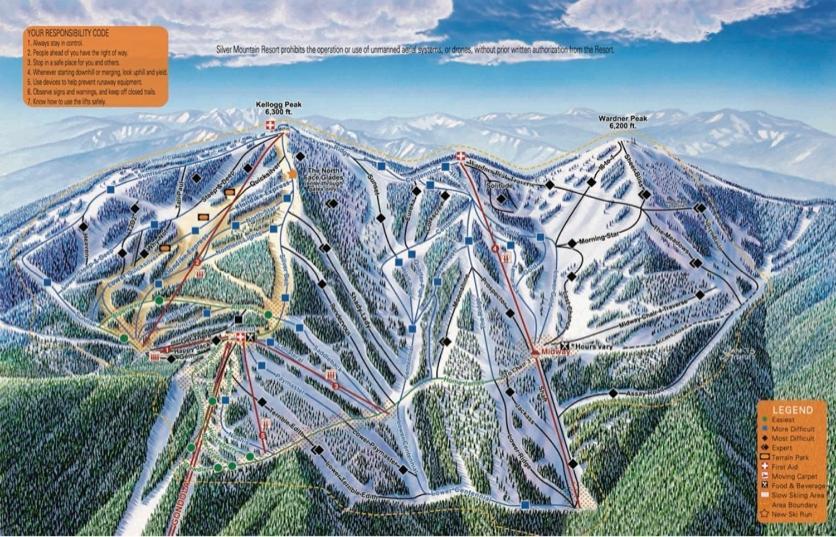 Silver Mountain Resort Kellogg Bagian luar foto
